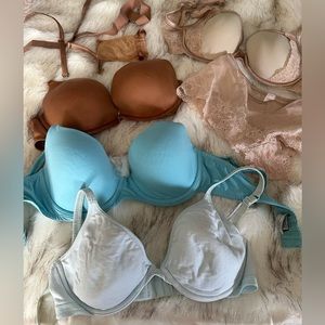 Four Victoria’s Secret Bras-Size 36C